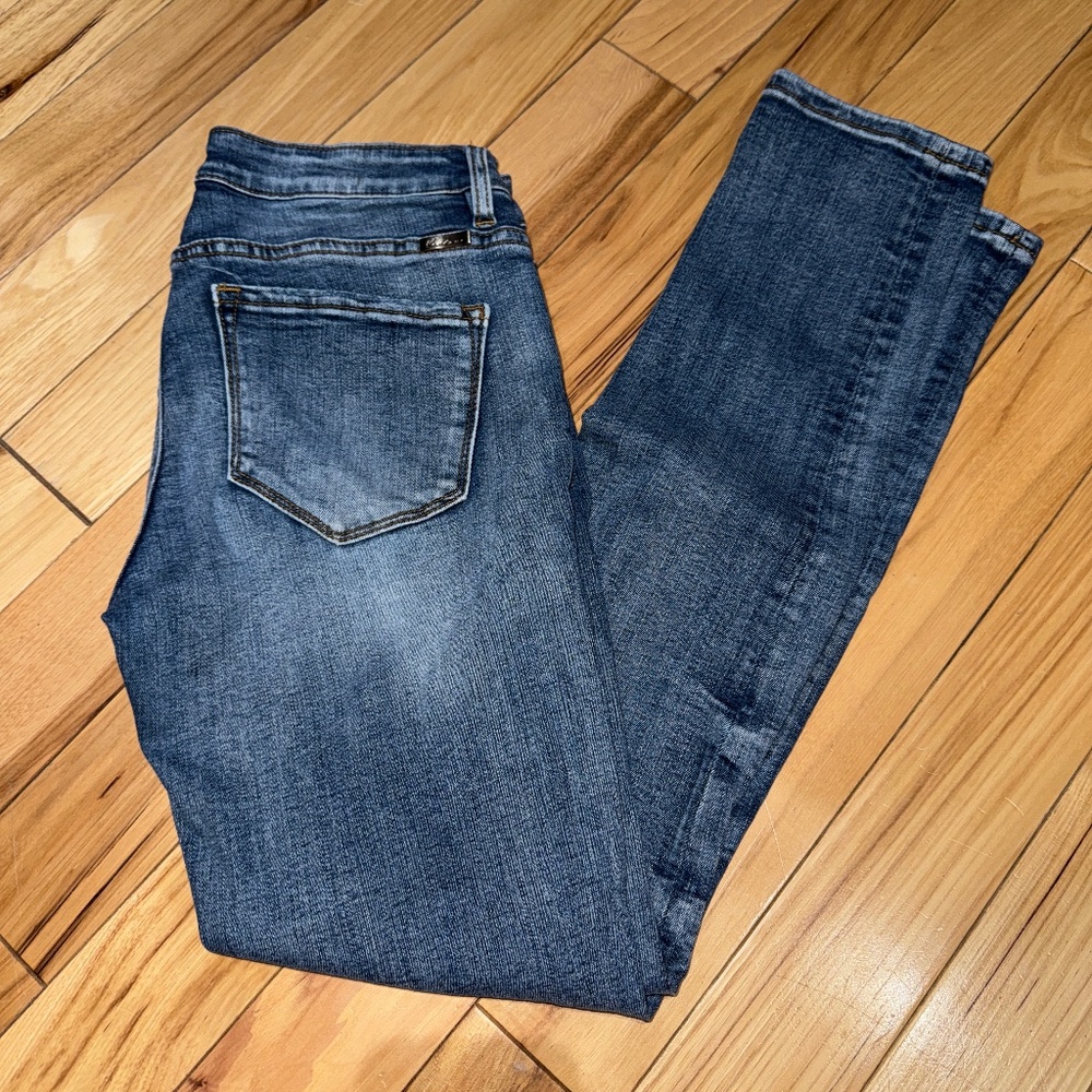 Womens Kan-Can Skinny Jeans